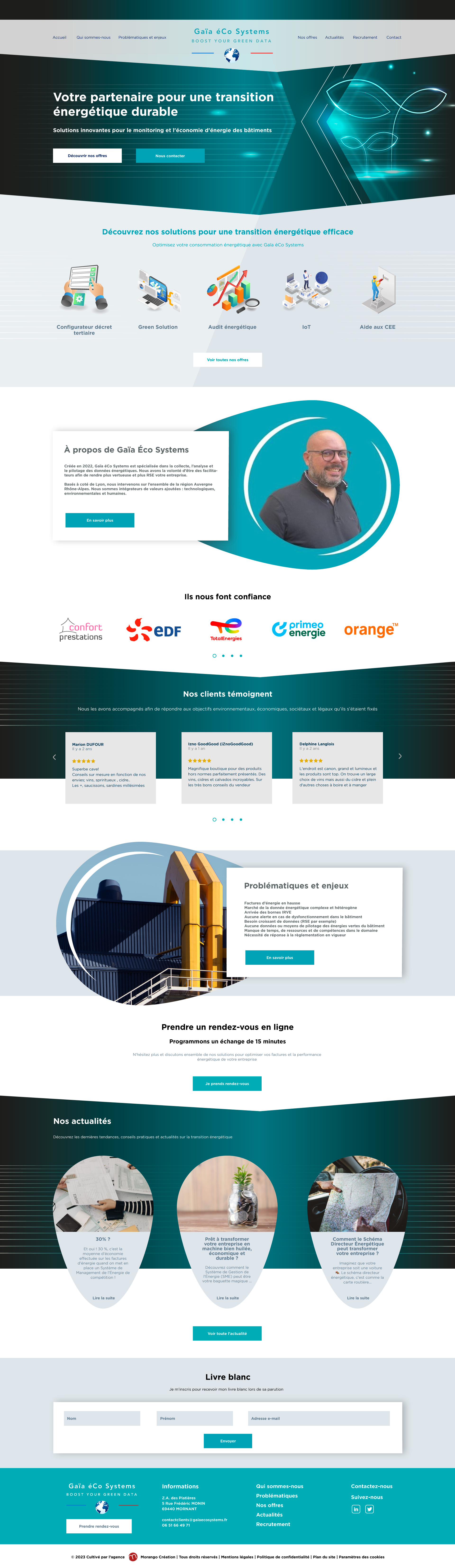 Site Gaïa Éco Systems