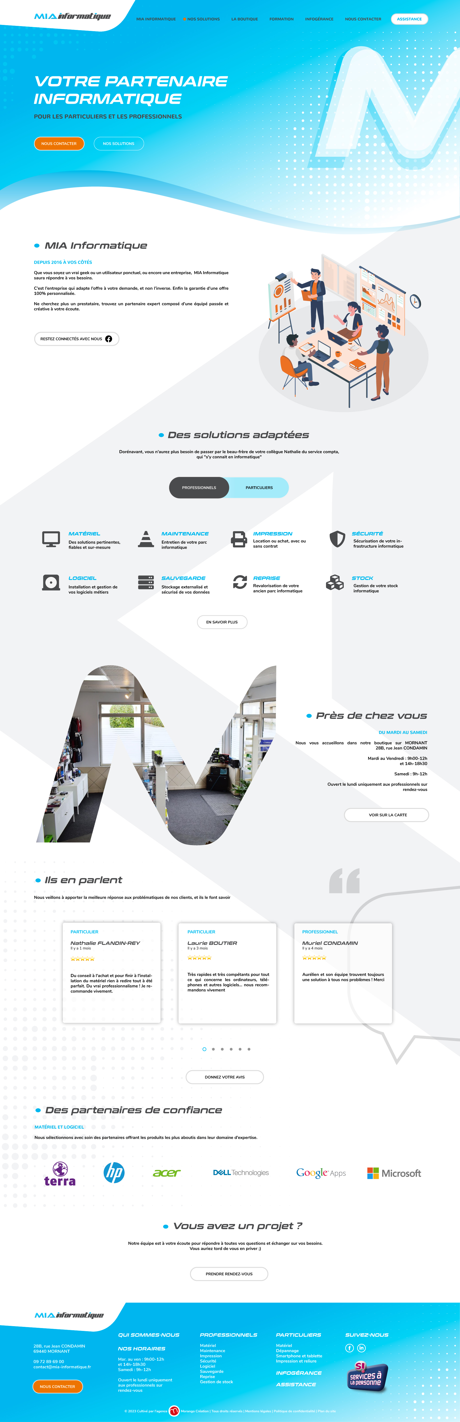 Site MIA Informatique